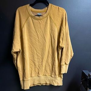 Aerie crewneck oversized women’s sweatshirt, size M